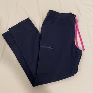 Figs Yola Skinny Scrub Pants - Night Sky